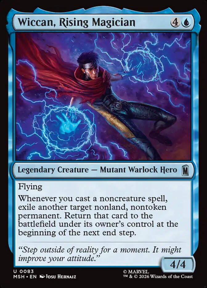 Wiccan, Rising Magician (MSH) (83)