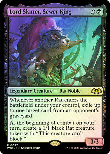 Lord Skitter, Sewer King (woe) / Foil
