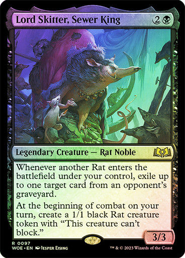 Lord Skitter, Sewer King (woe) / Foil