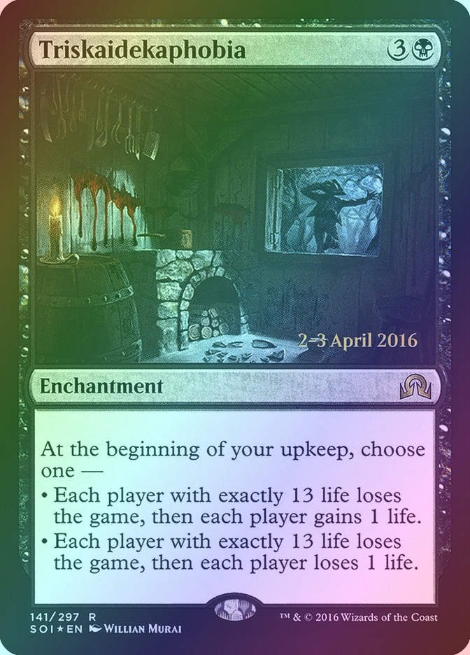 Triskaidekaphobia (PSOI) (141s) / Foil