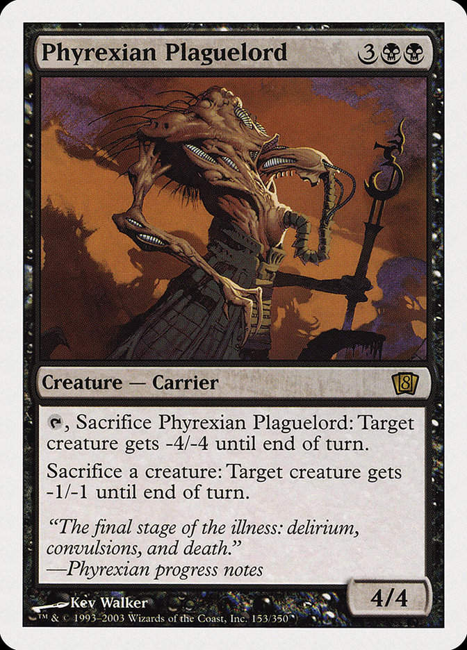 Phyrexian Plaguelord (8ED) (153)