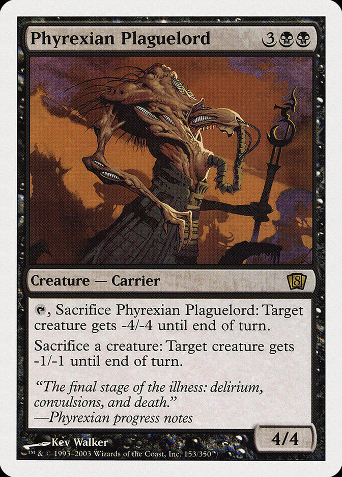 Phyrexian Plaguelord (8ED) (153)
