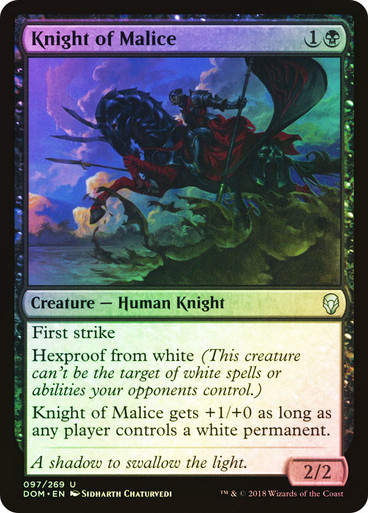Knight of Malice (DOM) (97) / Foil