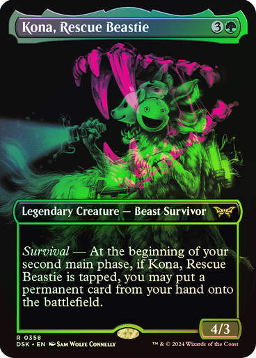 Kona, Rescue Beastie (DSK) (358) / Foil / Borderless