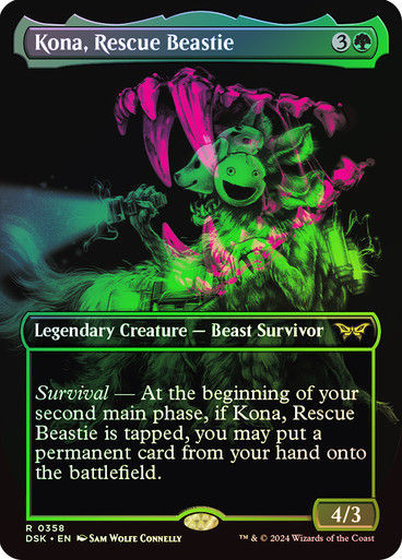 Kona, Rescue Beastie (DSK) (358) / Foil / Borderless