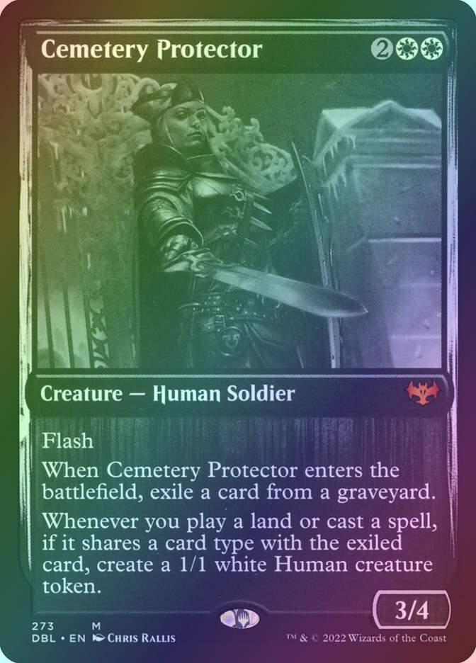 Cemetery Protector (DBL) (273) / Foil