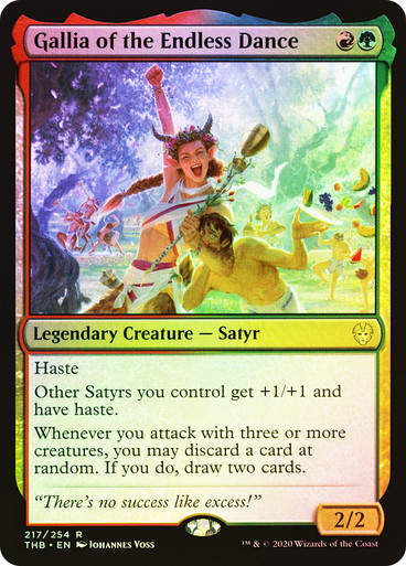 Gallia of the Endless Dance (THB) (217) / Foil