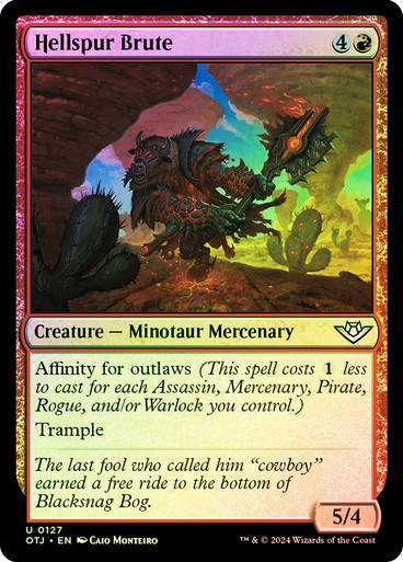Hellspur Brute (otj) (127) / Foil