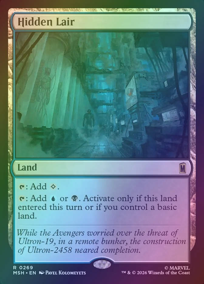 Hidden Lair (MSH) (269) / Foil