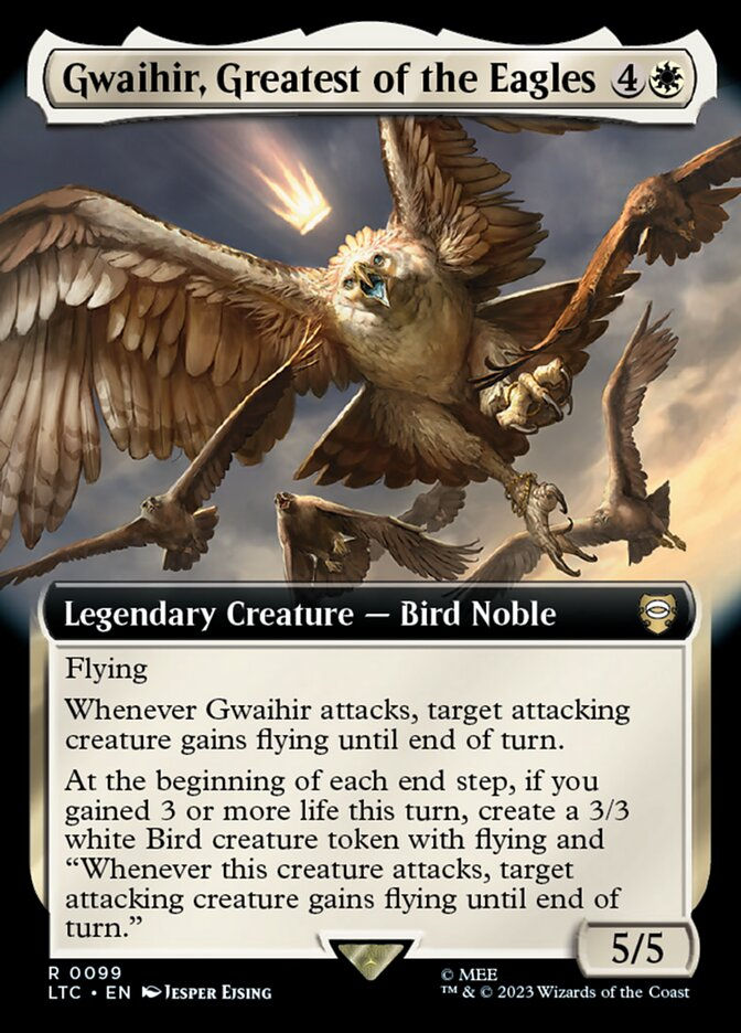 Gwaihir, Greatest of the Eagles (LTC) (99) / Extended Art
