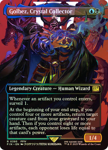 Golbez, Crystal Collector (FIN) (395) / Borderless / Foil