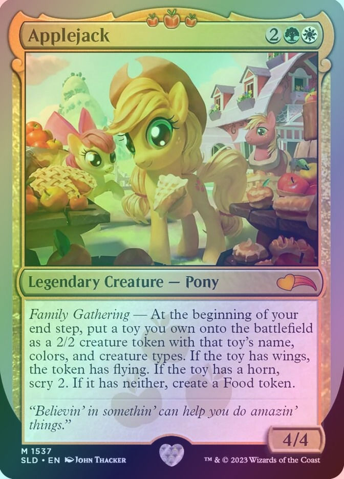 Applejack (SLD) (1537) / Foil