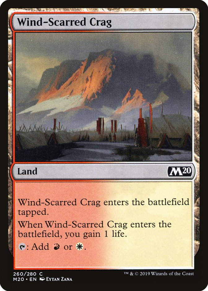 Wind-Scarred Crag (M20) (260)