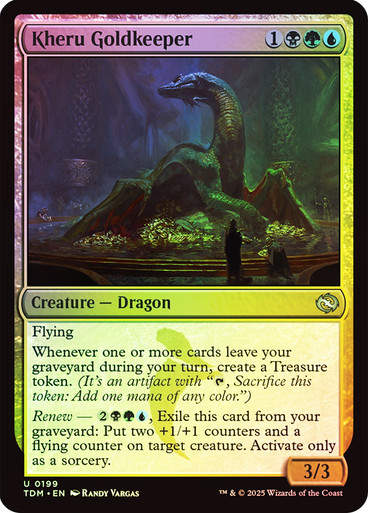 Kheru Goldkeeper (TDM) (199) / Foil