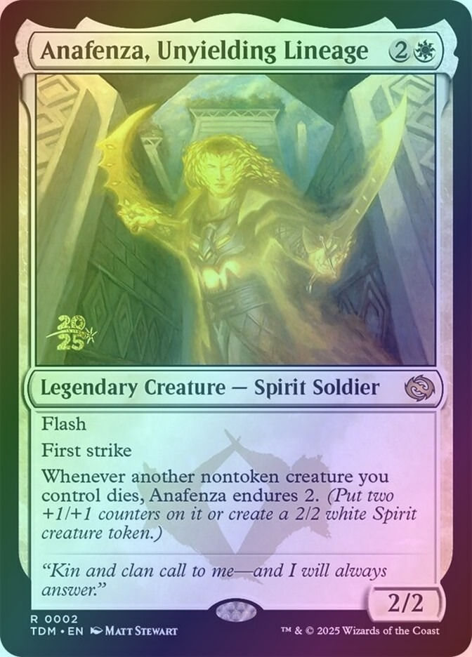 Anafenza, Unyielding Lineage (PTDM) (2s) / Foil