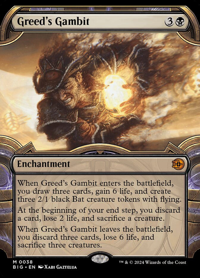 Greed's Gambit (BIG) (38) / Showcase