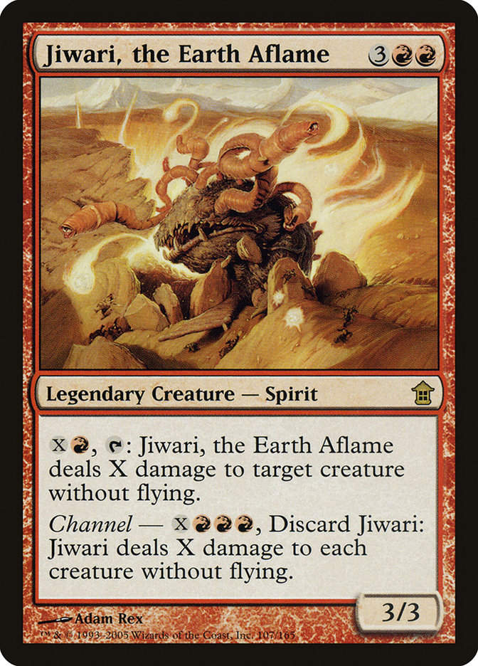 Jiwari, the Earth Aflame (sok)