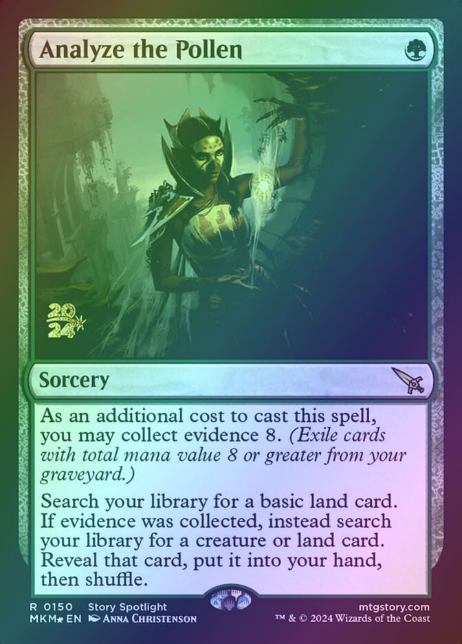Analyze the Pollen (PMKM) (150s) / Foil