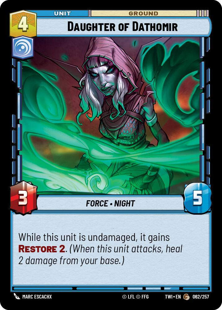 Daughter of Dathomir (TWI) (062/257) / Foil