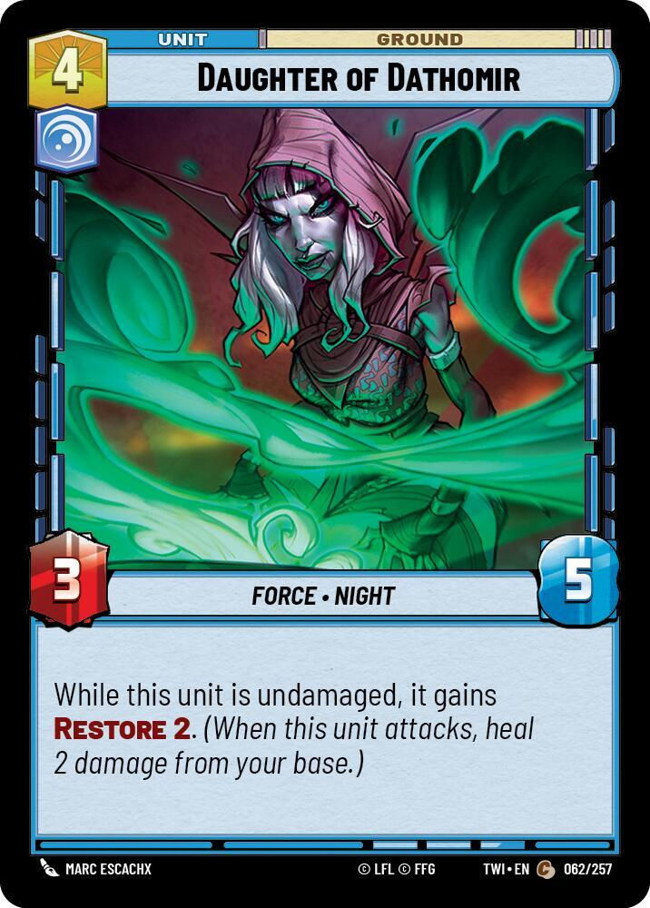 Daughter of Dathomir (TWI) (062/257) / Foil