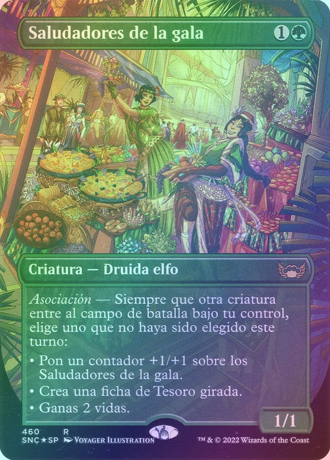 Gala Greeters (SNC) (460) / Borderless / Foil