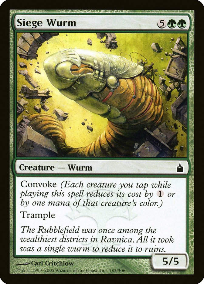 Siege Wurm (rav)