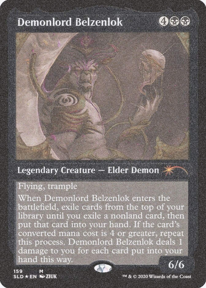 Demonlord Belzenlok (SLD) (159★) / Foil Etched