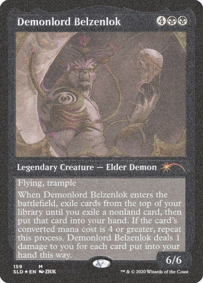 Demonlord Belzenlok (SLD) (159★) / Foil Etched
