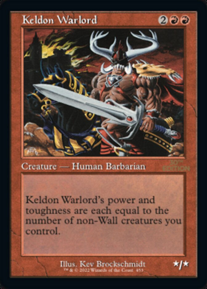 Keldon Warlord (30a) / Retro Frame
