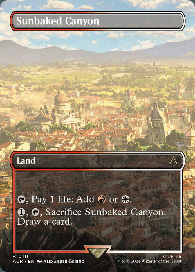 Sunbaked Canyon (ACR) (111) / Borderless