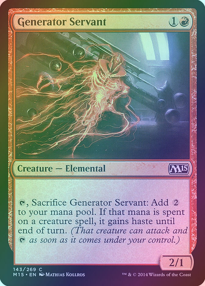 Generator Servant (M15) (143) / Foil