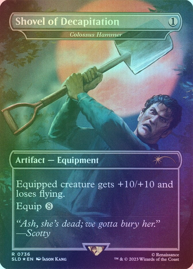 Colossus Hammer (SLD) (736) / Borderless / Foil