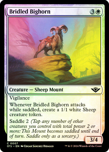 Bridled Bighorn (otj) (7) / Foil
