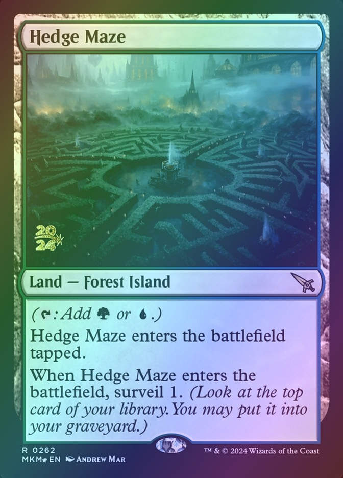 Hedge Maze (PMKM) (262s) / Foil