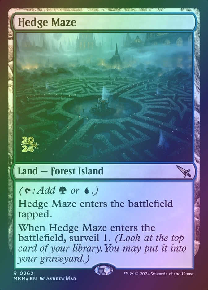 Hedge Maze (PMKM) (262s) / Foil