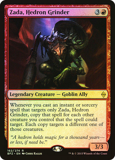 Zada, Hedron Grinder (BFZ) (162) / Foil