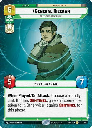 General Rieekan - Defensive Strategist (Hyperspace) (SHD_#372)