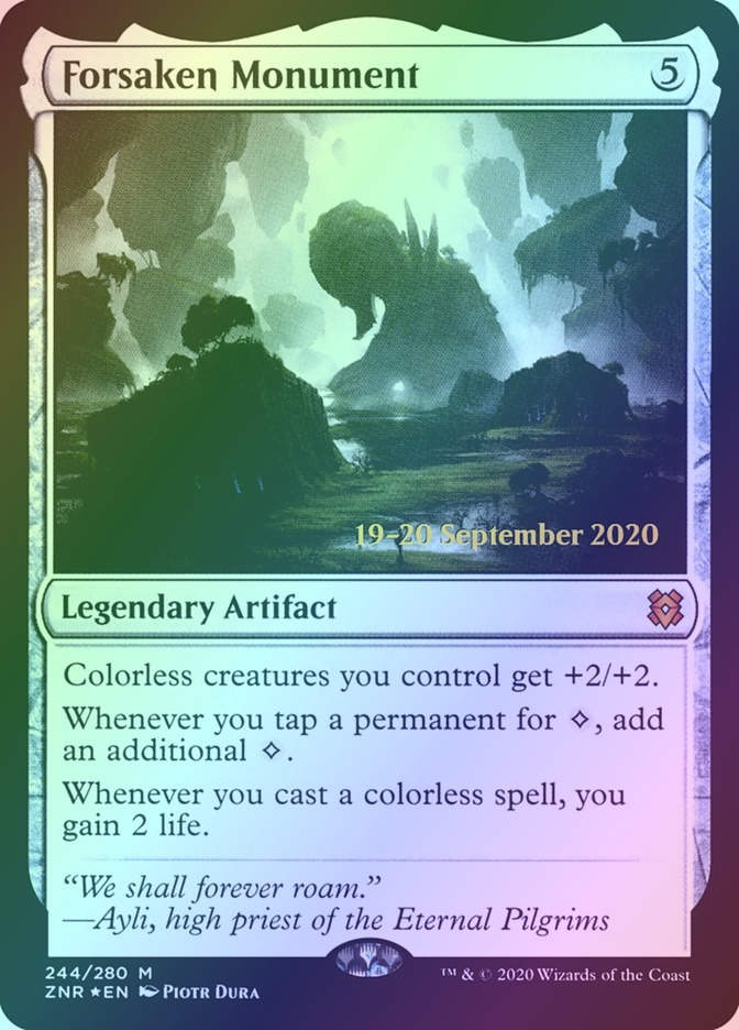 Forsaken Monument (PZNR) (244s) / Foil