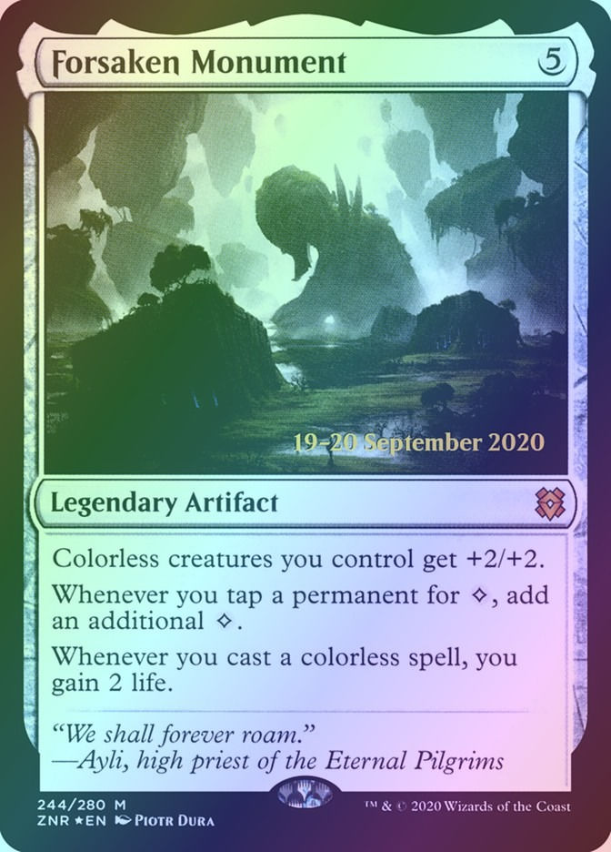 Forsaken Monument (PZNR) (244s) / Foil