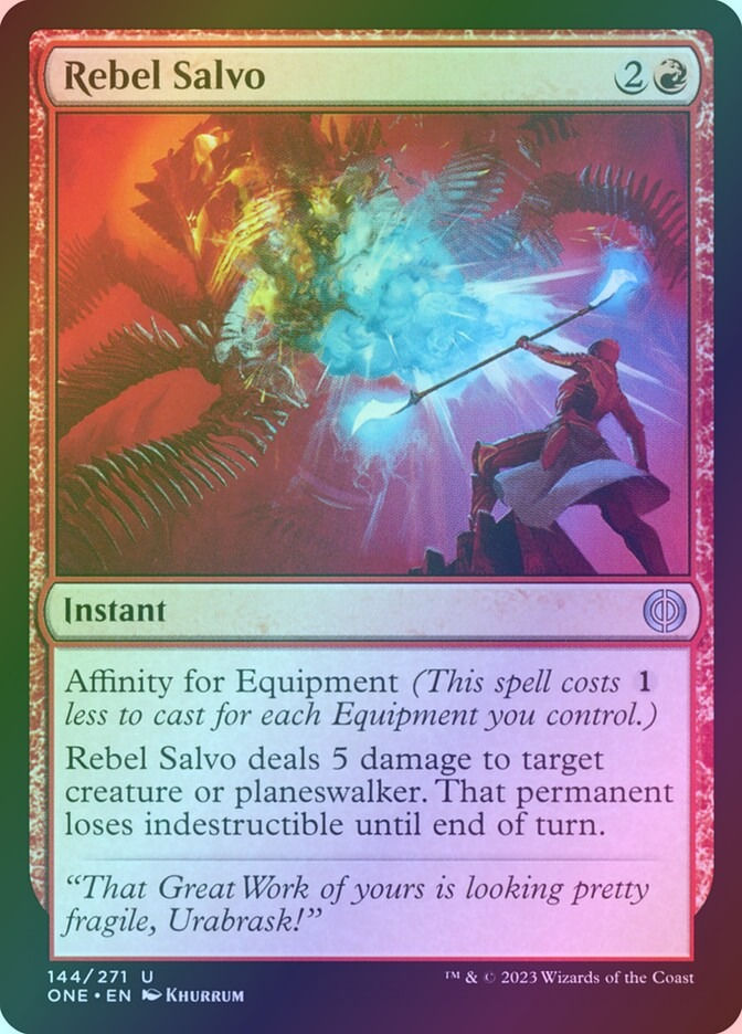 Rebel Salvo (ONE) (144) / Foil
