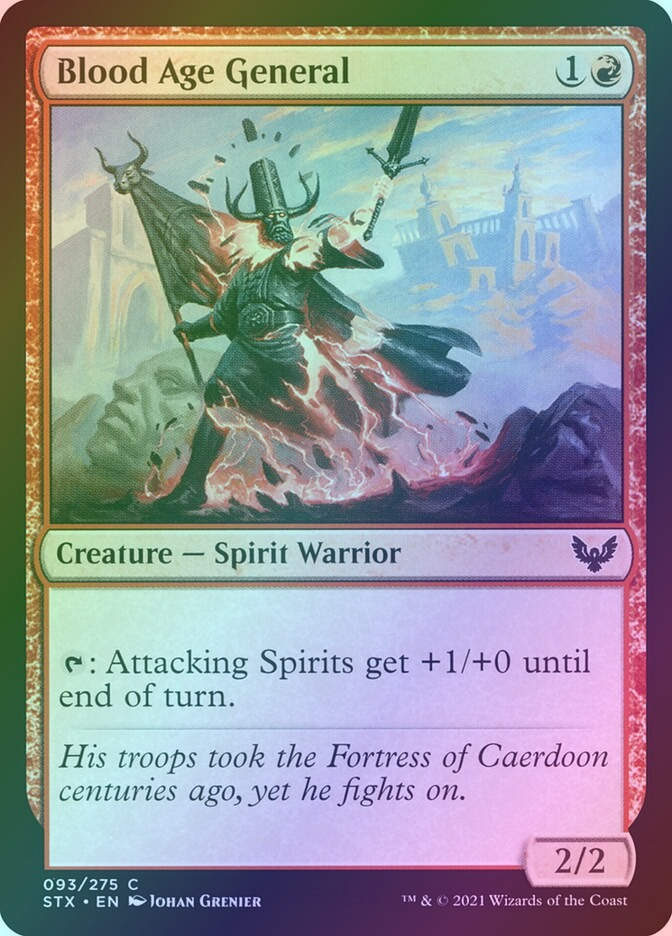 Blood Age General (STX) (93) / Foil