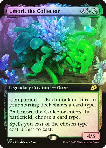 Umori, the Collector (IKO) (358) / Extended Art / Foil