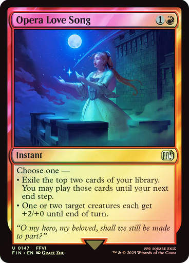 Opera Love Song (FIN) (147) / Foil