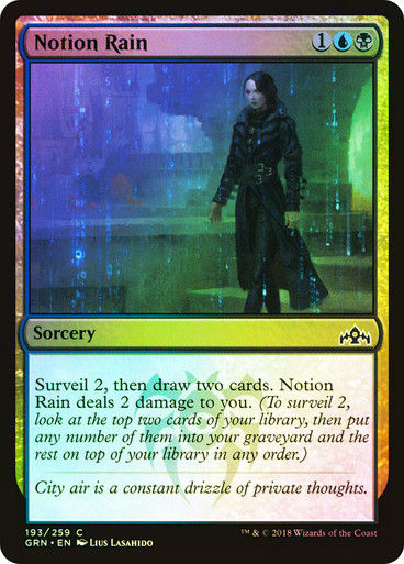 Notion Rain (GRN) (193) / Foil