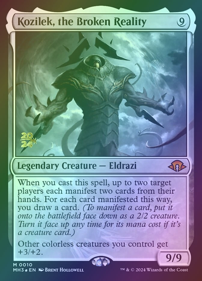 Kozilek, the Broken Reality (PMH3) (10s) / Foil