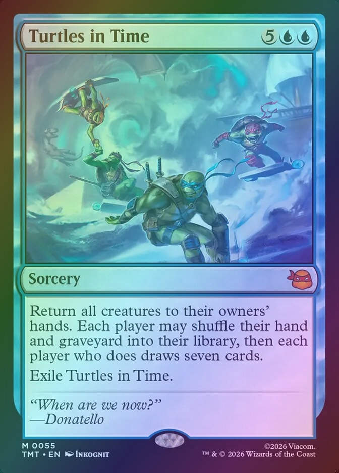 Turtles in Time (TMT) (55) / Foil