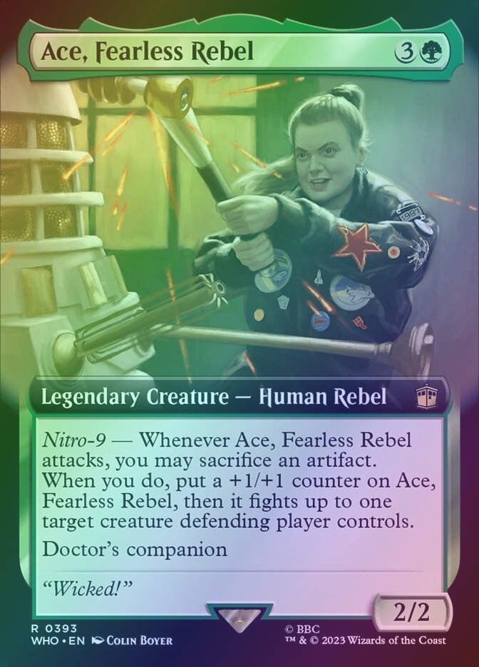 Ace, Fearless Rebel (WHO) (393) / Extended Art / Foil