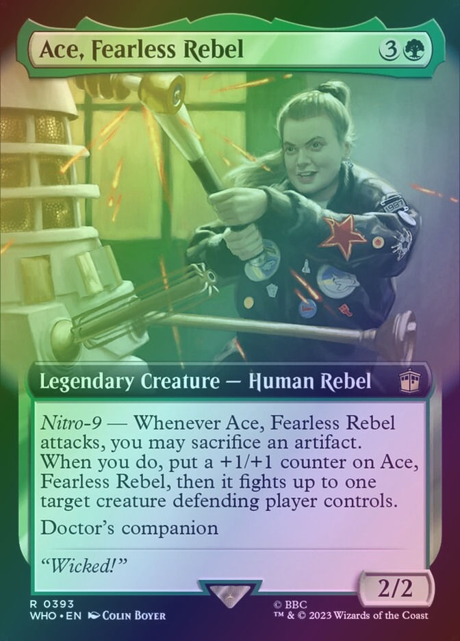 Ace, Fearless Rebel (WHO) (393) / Extended Art / Foil