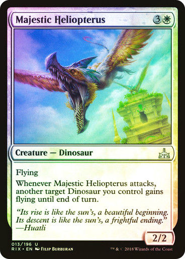 Majestic Heliopterus (RIX) (13) / Foil