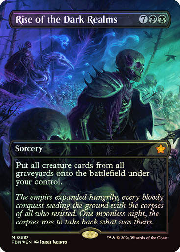 Rise of the Dark Realms (FDN) (387) / Mana Foil / Borderless